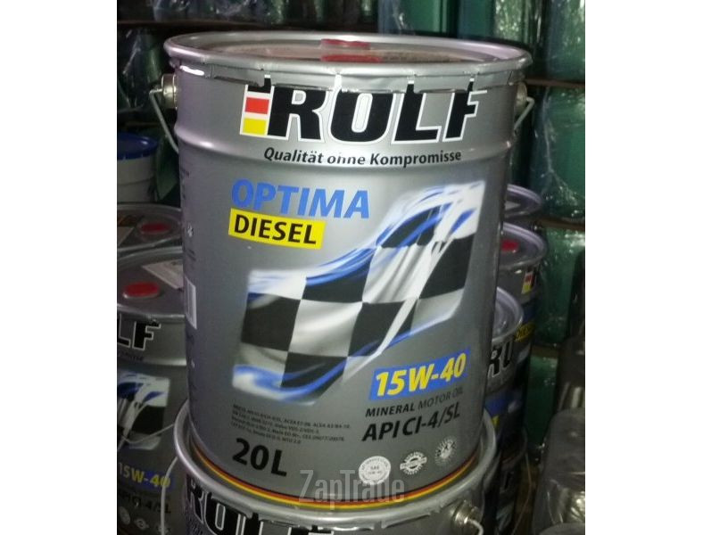 Купить моторное масло Rolf Optima Diesel SAE 15W-40, в интернет-магазине в Санкт-Петербурге