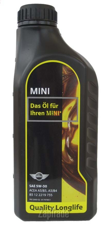 Купить моторное масло Bmw Mini Engine Oil Longlife-01, в интернет-магазине в Санкт-Петербурге