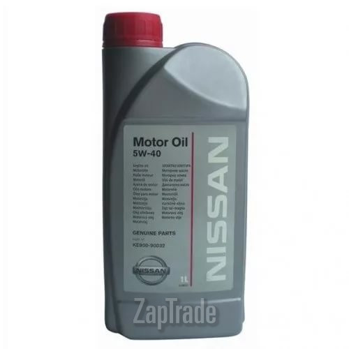 Купить моторное масло Nissan MOTOR OIL SAE 5W-40, в интернет-магазине в Санкт-Петербурге