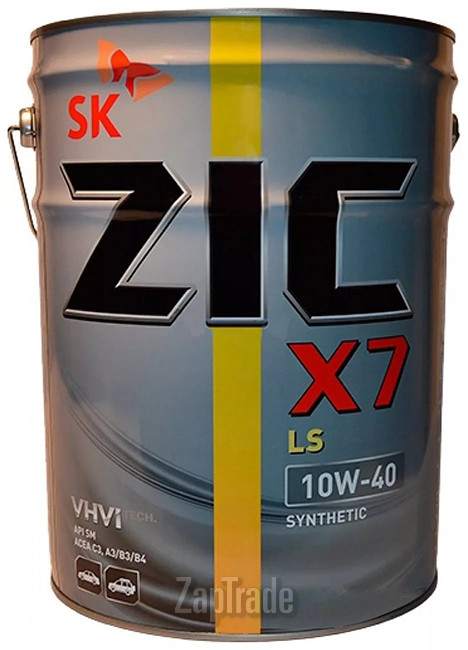 Купить моторное масло Zic X7 LS, в интернет-магазине в Санкт-Петербурге