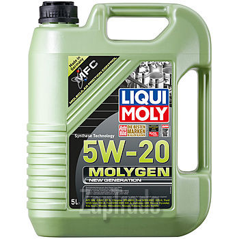 Купить моторное масло Liqui moly НС-синтетическое моторное масло Molygen New Generation 5W-20, в интернет-магазине в Санкт-Петербурге