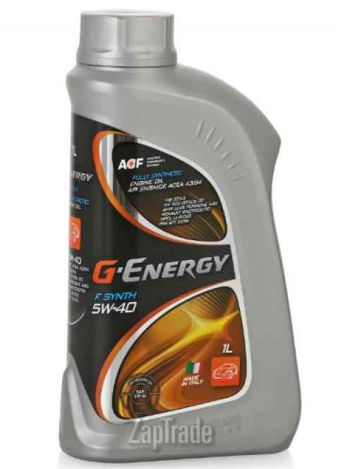 Купить моторное масло G-energy F Synth 5W-40, в интернет-магазине в Санкт-Петербурге