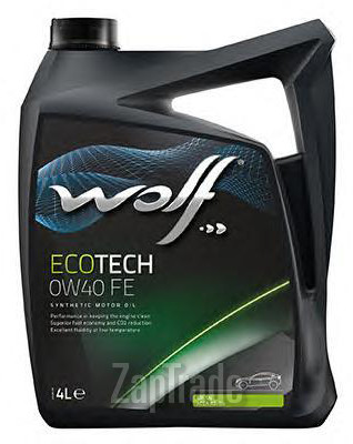 Купить моторное масло Wolf ECOTECH 0W40 FE, в интернет-магазине в Санкт-Петербурге