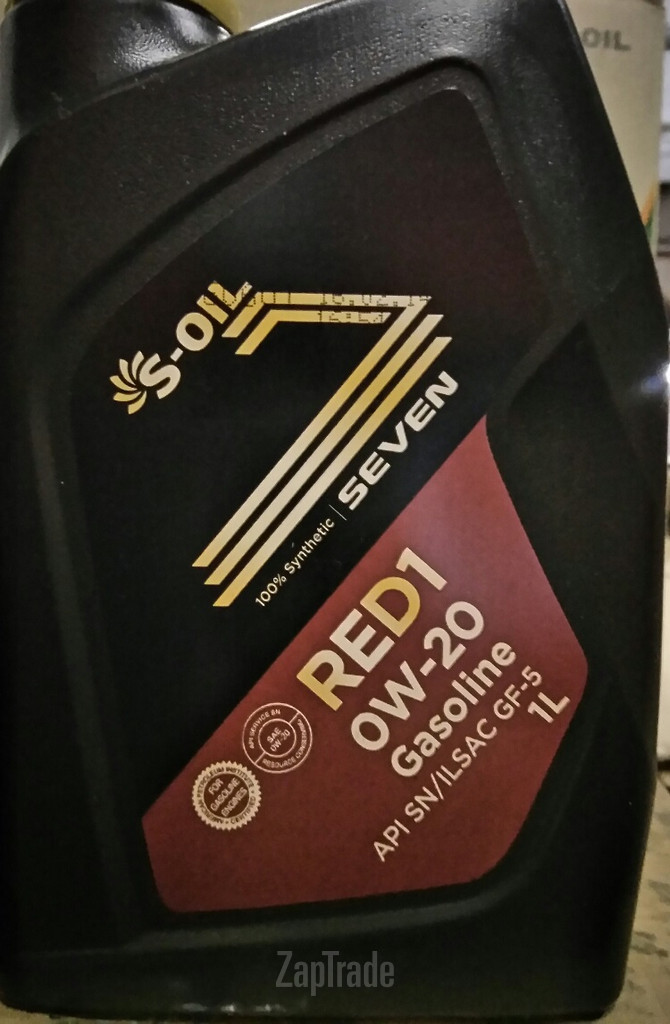 Купить моторное масло S-oil SEVEN RED1, в интернет-магазине в Санкт-Петербурге