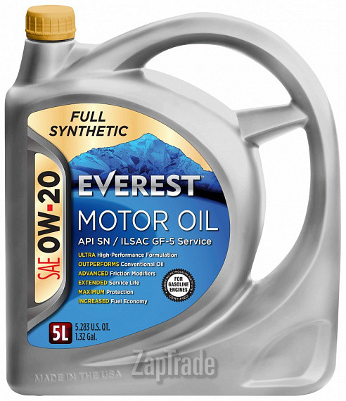 Купить моторное масло Everest Full Synthetic, в интернет-магазине в Санкт-Петербурге