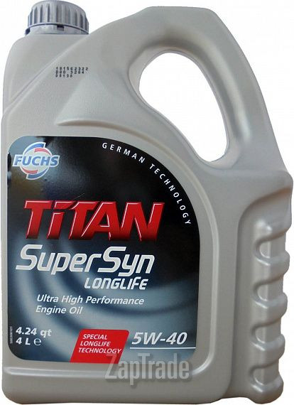 Купить моторное масло Fuchs Titan Supersyn Longlife, в интернет-магазине в Санкт-Петербурге