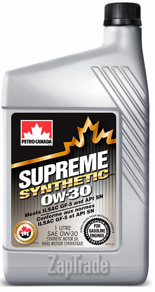 Купить моторное масло Petro-canada Supreme Synthetic, в интернет-магазине в Санкт-Петербурге