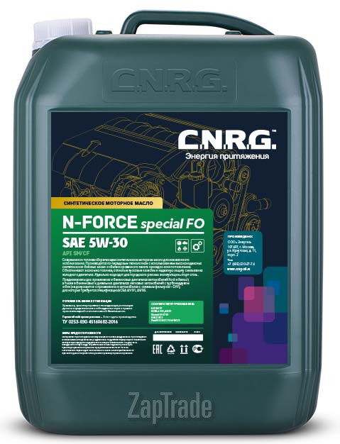 Купить моторное масло C.n.r.g. N-Force Special FO, в интернет-магазине в Санкт-Петербурге