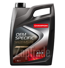 Купить моторное масло Champion oil OEM SPECIFIC 5W20 MS-FE, в интернет-магазине в Санкт-Петербурге