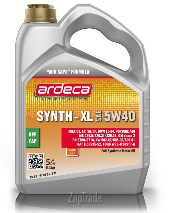 Купить моторное масло Ardeca SYNTH-XL, в интернет-магазине в Санкт-Петербурге