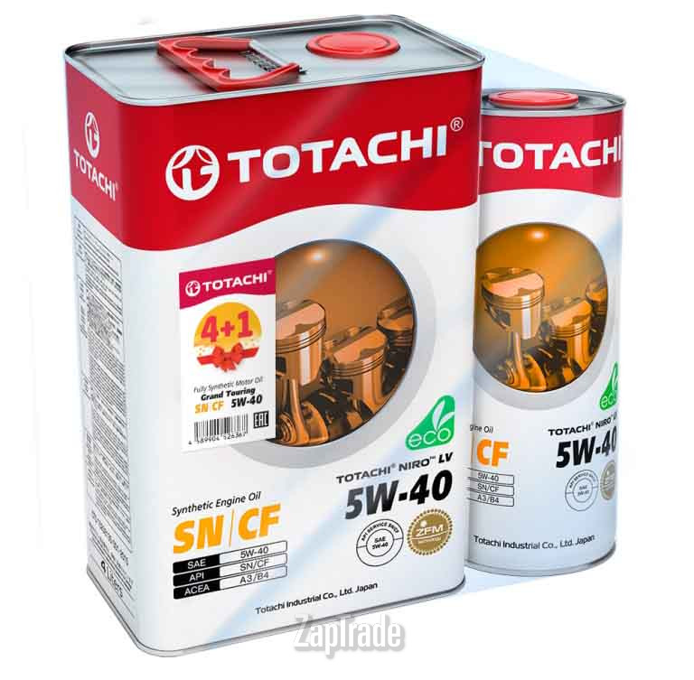 Купить моторное масло Totachi NIRO LV SYNTHETIC акция (4+1=5л), в интернет-магазине в Санкт-Петербурге