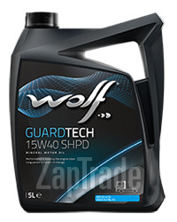 Купить моторное масло Wolf GUARDTECH 15W40 SHPD, в интернет-магазине в Санкт-Петербурге