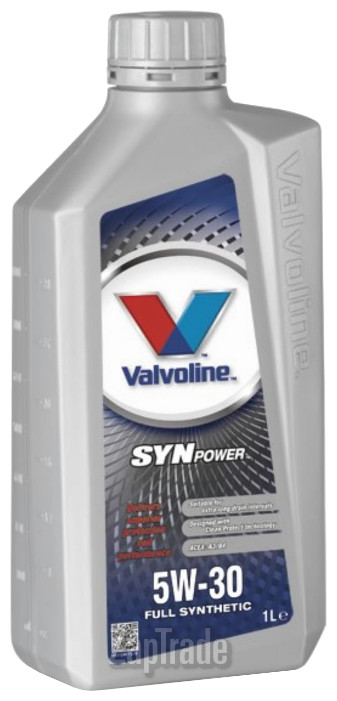 Купить моторное масло Valvoline SYNPOWER SAE 5W-30, 1л, в интернет-магазине в Санкт-Петербурге