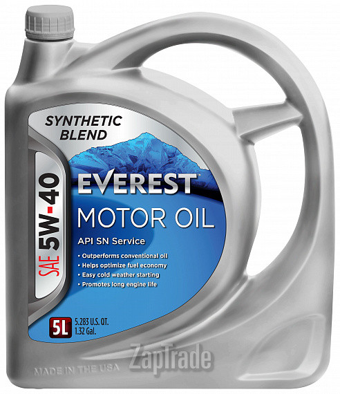 Купить моторное масло Everest Synthetic Blend, в интернет-магазине в Санкт-Петербурге