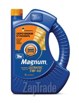 Купить моторное масло Тнк Magnum Ultratec 5W-40, в интернет-магазине в Санкт-Петербурге
