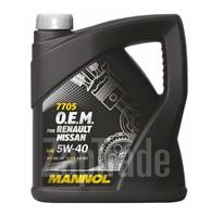 Купить моторное масло Mannol 7705 O.E.M. for Renault Nissan, в интернет-магазине в Санкт-Петербурге