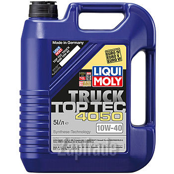 Купить моторное масло Liqui moly НС-синтетическое моторное масло Top Tec Truck 4050 10W-40, в интернет-магазине в Санкт-Петербурге