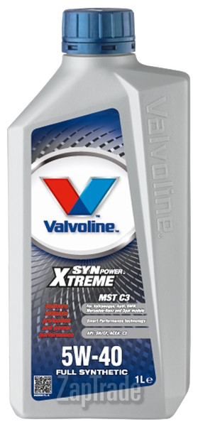Купить моторное масло Valvoline SYNPOWER XTREME MST SAE C3 5W-40, 1л, в интернет-магазине в Санкт-Петербурге