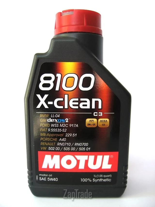 Купить моторное масло Motul 8100 X-clean, в интернет-магазине в Санкт-Петербурге