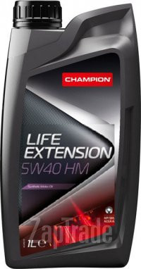 Купить моторное масло Champion oil LIFE EXTENSION 5W40 HM, в интернет-магазине в Санкт-Петербурге