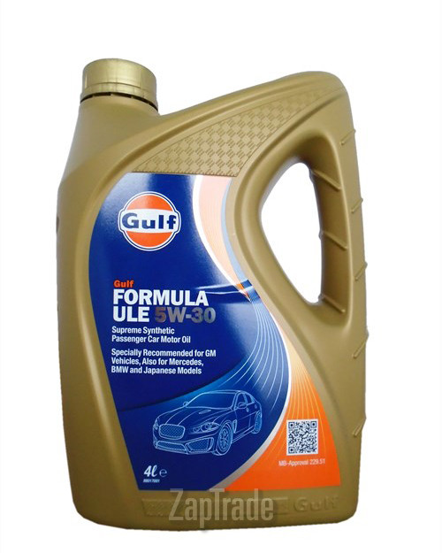 Купить моторное масло Gulf Formula ULE, в интернет-магазине в Санкт-Петербурге