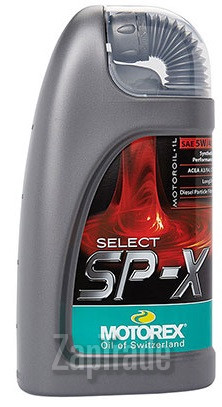 Купить моторное масло Motorex Select SP-X, в интернет-магазине в Санкт-Петербурге