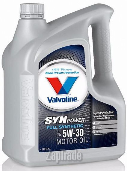 Купить моторное масло Valvoline SynPower, в интернет-магазине в Санкт-Петербурге