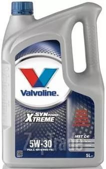 Купить моторное масло Valvoline SYNPOWER XTREME MST C4 SAE 5W-30, 5л, в интернет-магазине в Санкт-Петербурге