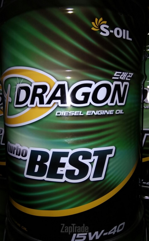 Купить моторное масло S-oil DRAGON TURBO BEST, в интернет-магазине в Санкт-Петербурге