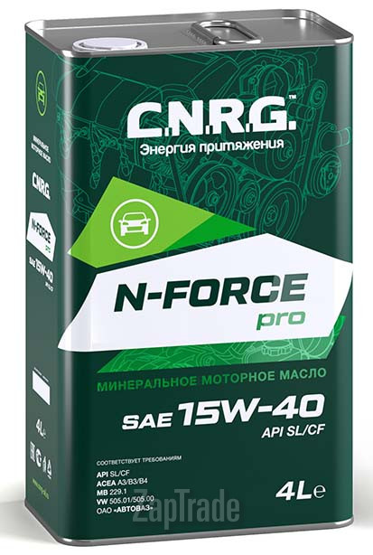 Купить моторное масло C.n.r.g. N-Force Pro, в интернет-магазине в Санкт-Петербурге