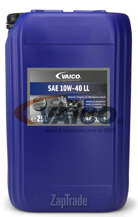 Купить моторное масло Vaico SAE 10W-40 LL, в интернет-магазине в Санкт-Петербурге