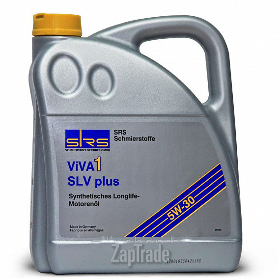 Купить моторное масло Srs Viva 1 SLV Plus 5W-30, в интернет-магазине в Санкт-Петербурге
