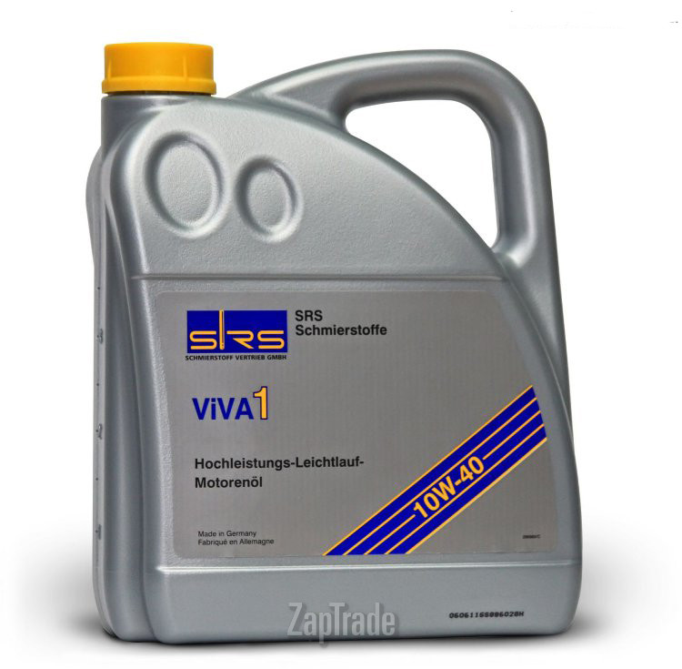 Купить моторное масло Srs VIVA 1 10W-40, в интернет-магазине в Санкт-Петербурге