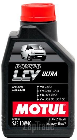 Купить моторное масло Motul Power LCV Ultra, в интернет-магазине в Санкт-Петербурге