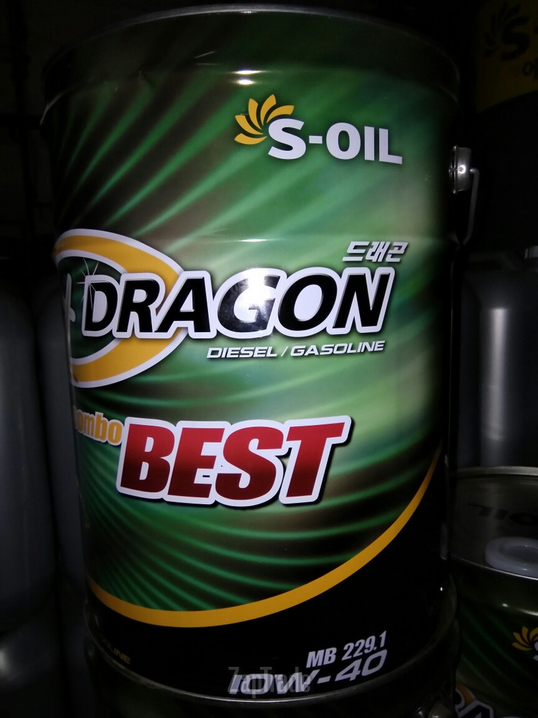 Купить моторное масло S-oil DRAGON COMBO BEST, в интернет-магазине в Санкт-Петербурге