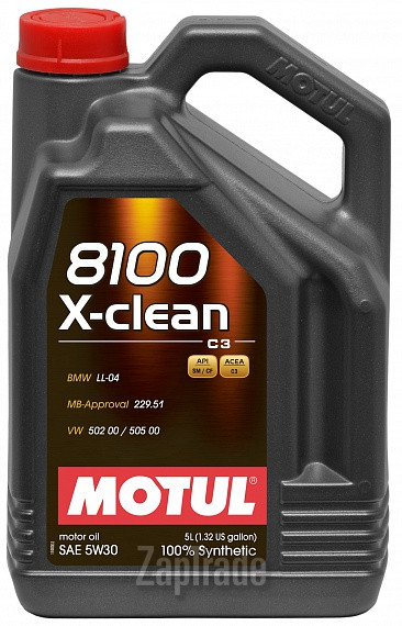 Купить моторное масло Motul 8100 X-clean, в интернет-магазине в Санкт-Петербурге