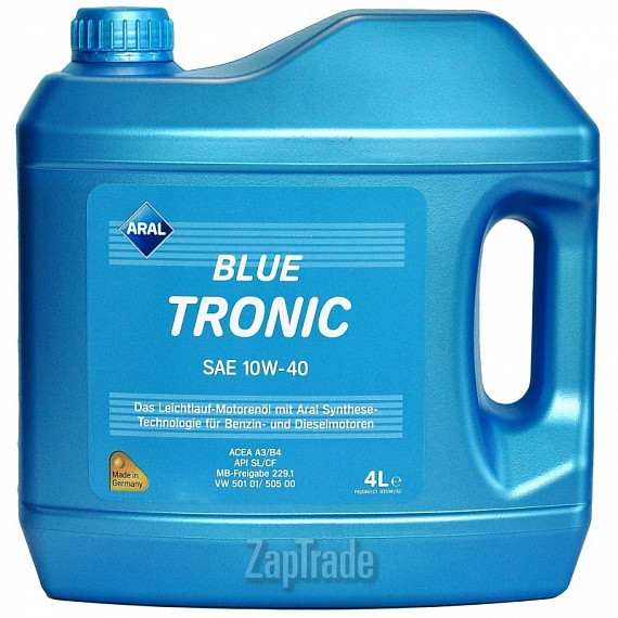 Купить моторное масло Aral BlueTronic, в интернет-магазине в Санкт-Петербурге