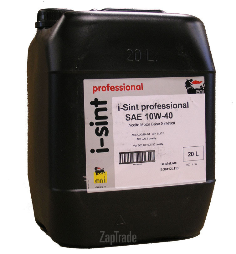 Купить моторное масло Eni I-Sint professional, в интернет-магазине в Санкт-Петербурге