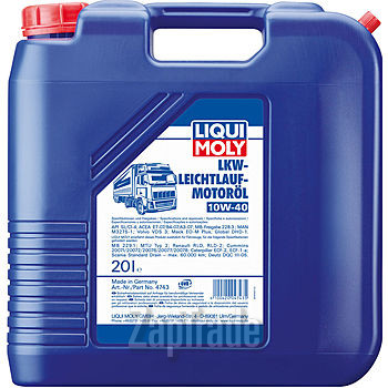 Купить моторное масло Liqui moly НС-синтетическое моторное масло LKW-Leichtlauf-Motoroil Basic 10W-40, в интернет-магазине в Санкт-Петербурге