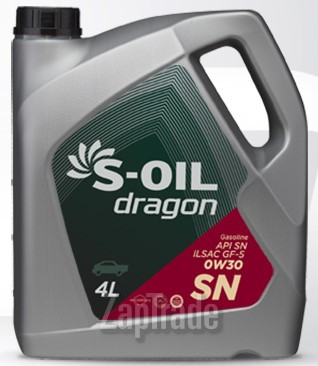 Купить моторное масло S-oil DRAGON SN, в интернет-магазине в Санкт-Петербурге