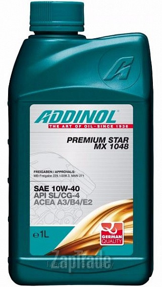 Купить моторное масло Addinol Premium Star MX 1048, в интернет-магазине в Санкт-Петербурге