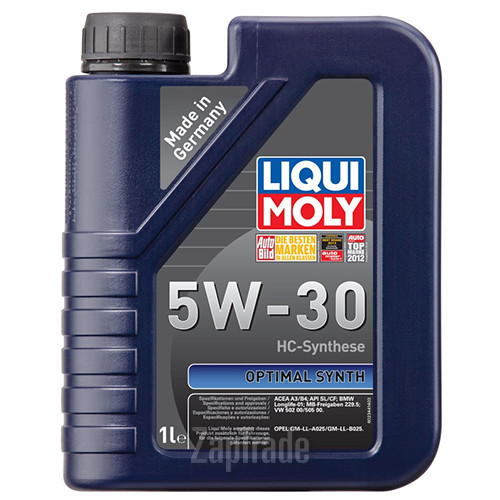Купить моторное масло Liqui moly Optimal Synth, в интернет-магазине в Санкт-Петербурге