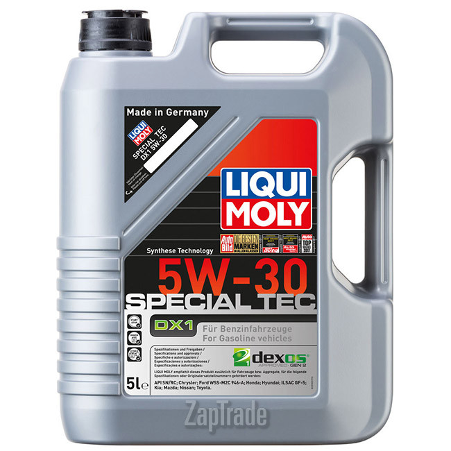 Купить моторное масло Liqui moly Special Tec DX1, в интернет-магазине в Санкт-Петербурге