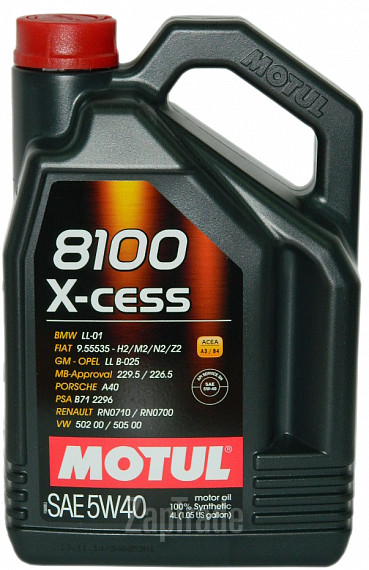Купить моторное масло Motul 8100 X-CESS, в интернет-магазине в Санкт-Петербурге