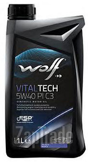 Купить моторное масло Wolf VITALTECH 5W40 PI C3, в интернет-магазине в Санкт-Петербурге