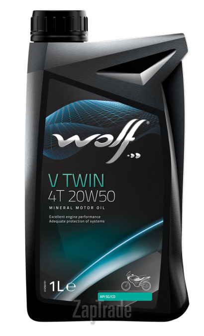 Купить моторное масло Wolf V TWIN 4T, в интернет-магазине в Санкт-Петербурге
