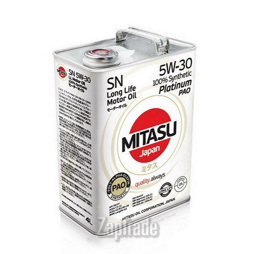 Купить моторное масло Mitasu PLATINUM PAO 5W-30, в интернет-магазине в Санкт-Петербурге