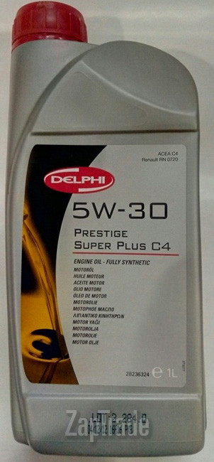 Купить моторное масло Delphi PRESTIGE SUPER PLUS C4, в интернет-магазине в Санкт-Петербурге