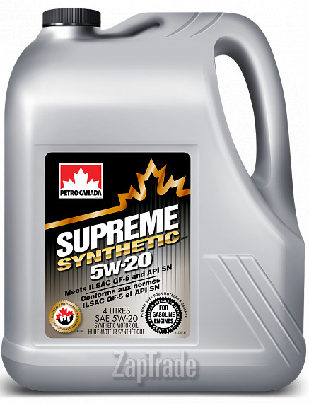 Купить моторное масло Petro-canada Supreme Synthetic, в интернет-магазине в Санкт-Петербурге